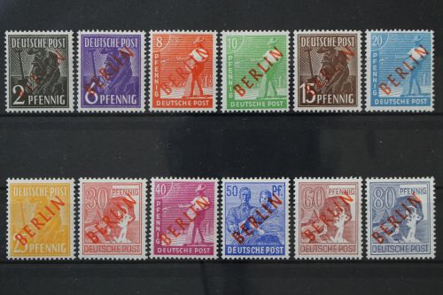 Berlin, MiNr. 21-32, postfrisch, BPP Signatur