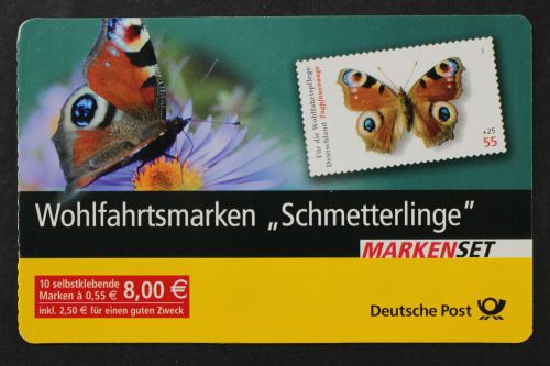 Deutschland (BRD), MiNr. 2504 PF I im MH 60, gestempelt