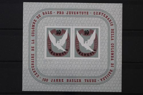 Schweiz, MiNr. Block 12, postfrisch