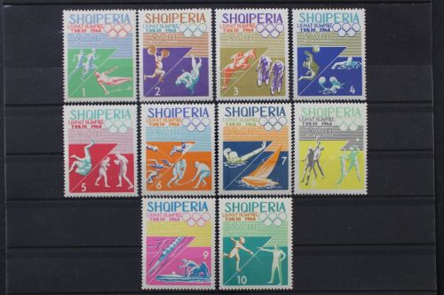 Albanien, MiNr. 859-868, postfrisch