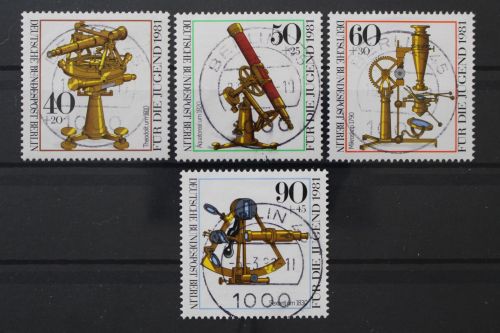 Berlin, MiNr. 641-644 zentrisch Berlin 45, gestempelt