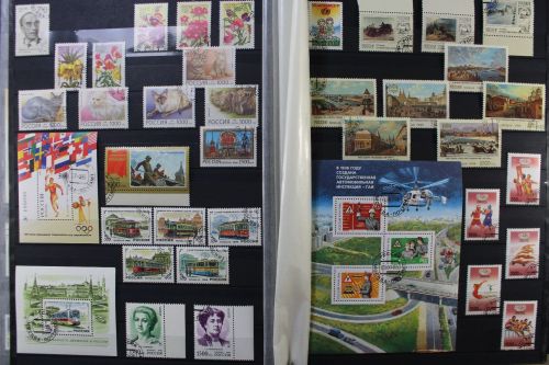 Russland 1992-2009, gestempelte Sammlung