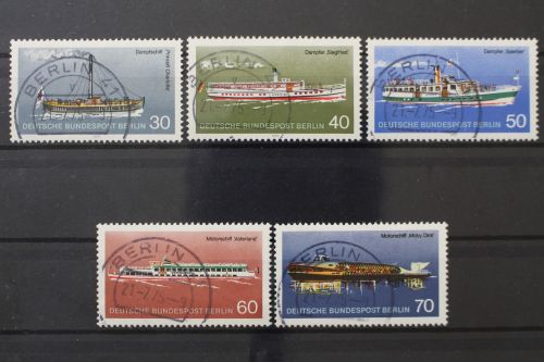 Berlin, MiNr. 483-487 zentrisch Berlin 41, gestempelt