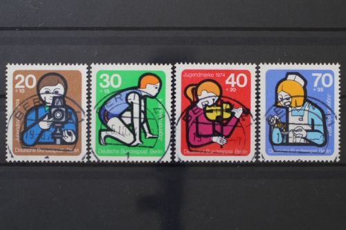 Berlin, MiNr. 468-471 zentrisch Berlin 41, gestempelt