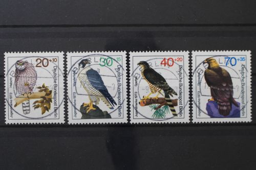 Berlin, MiNr. 442-445 zentrisch Berlin 41, gestempelt