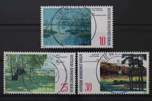 Berlin, MiNr. 423-425 zentrisch Berlin, gestempelt