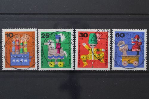 Berlin, MiNr. 412-415 zentrisch Berlin 41, gestempelt