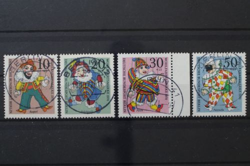 Berlin, MiNr. 373-376 zentrisch Berlin, gestempelt