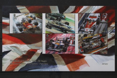 Jersey, Auto, MiNr. Block 216, postfrisch