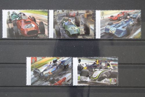 Jersey, Auto, MiNr. 2517-2521, postfrisch