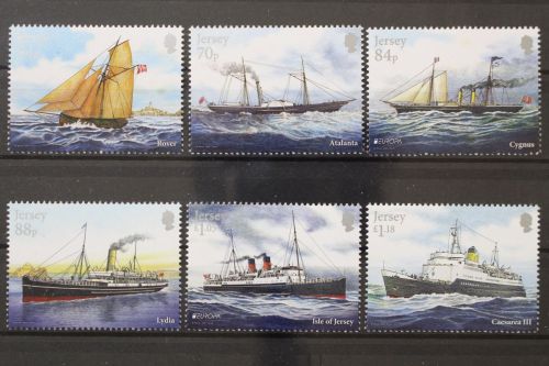 Jersey, Schiffe, MiNr. 2385-2390, postfrisch