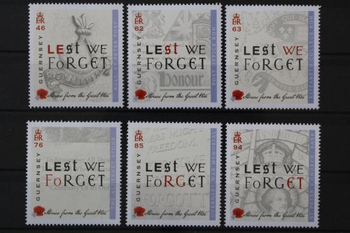 Guernsey, MiNr. 1698-1703, postfrisch
