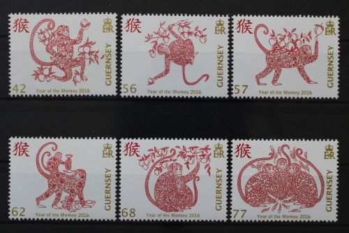 Guernsey, MiNr. 1553-1558, postfrisch