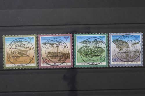 DDR, MiNr. 3311-3314, zentrisch gestempelt