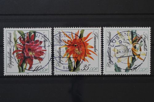 DDR, MiNr. 3276-3278, zentrisch gestempelt