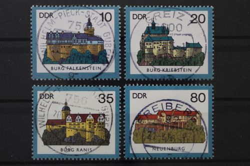 DDR, MiNr. 2910-2913, zentrisch gestempelt