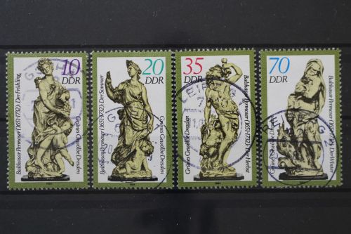 DDR, MiNr. 2905-2908 I, zentrisch gestempelt