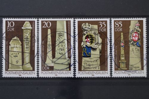 DDR, MiNr. 2853-2856, zentrisch gestempelt