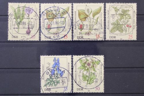 DDR, MiNr. 2691-2696, zentrisch gestempelt