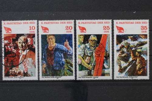 DDR, MiNr. 2595-2598, zentrisch gestempelt