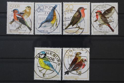 DDR, MiNr. 2388-2393, zentrisch gestempelt