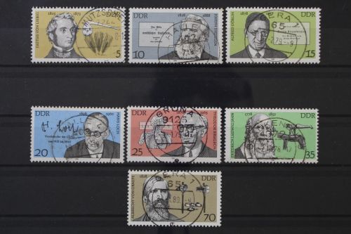 DDR, MiNr. 2336-2342, zentrisch gestempelt