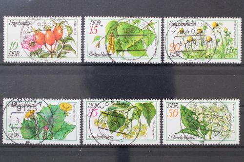 DDR, MiNr. 2287-2292, zentrisch gestempelt