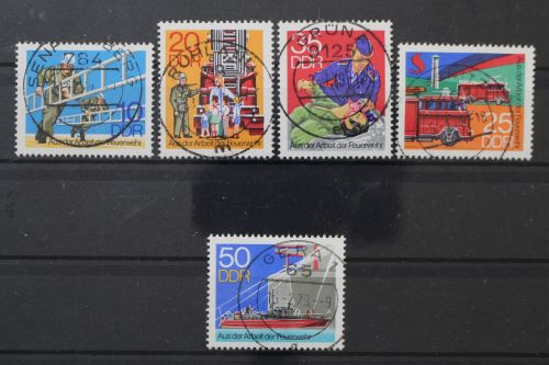DDR, MiNr. 2276-2280, zentrisch gestempelt