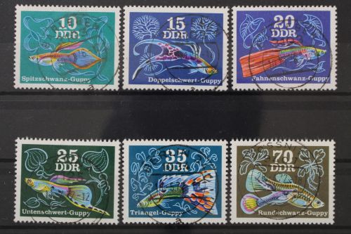 DDR, MiNr. 2176-2181, zentrisch gestempelt