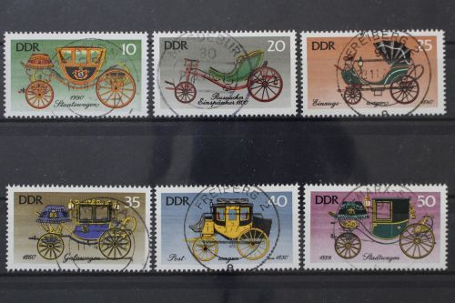 DDR, MiNr. 2147-2152, zentrisch gestempelt