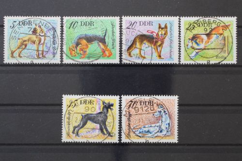 DDR, MiNr. 2155-2160, zentrisch gestempelt