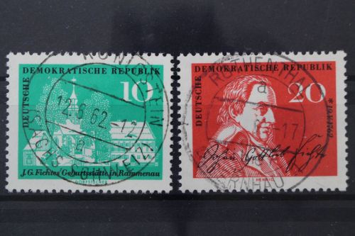 DDR, MiNr. 889-890, zentrisch gestempelt