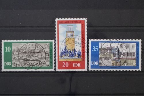 DDR, MiNr. 2086-2088, zentrisch gestempelt