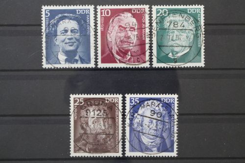 DDR, MiNr. 2025-2029, zentrisch gestempelt