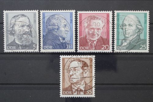 DDR, MiNr. 1941-1945, zentrisch gestempelt