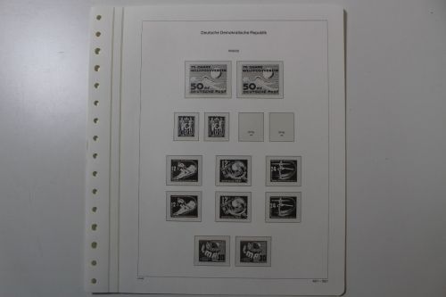 KABE, DDR 1949-1959, bi-collect - für beide Erhaltungen nebeneinander