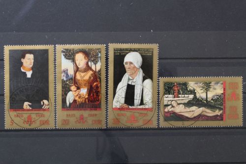 DDR, MiNr. 1769-1772, zentrisch gestempelt
