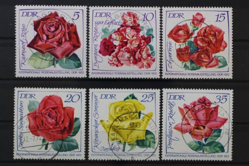 DDR, MiNr. 1763-1768, zentrisch gestempelt