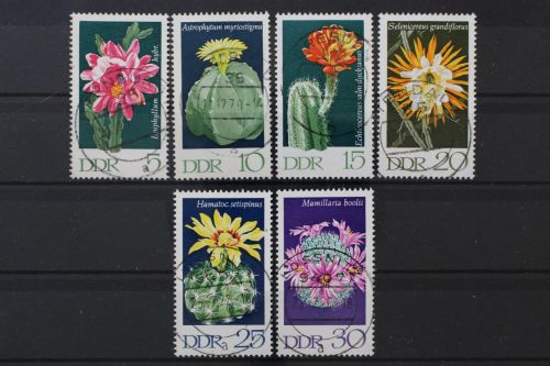 DDR, MiNr. 1625-1630, zentrisch gestempelt