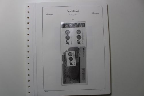KABE, Deutschland (BRD) Heftchen und Folienblätter 2010-2014