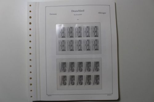 KABE, Deutschland (BRD) Heftchen und Folienblätter 2015-2017