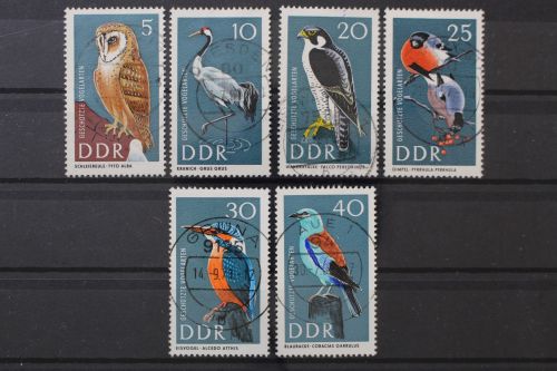 DDR, MiNr. 1272-1277, zentrisch gestempelt