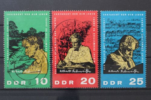 DDR, MiNr. 1084-1086, zentrisch gestempelt