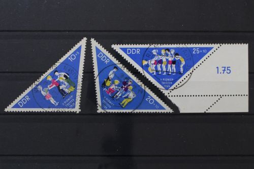 DDR, MiNr. 1045-1047, zentrisch gestempelt