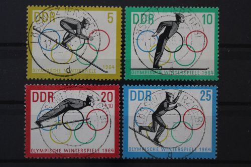 DDR, MiNr. 1000-1003, zentrisch gestempelt