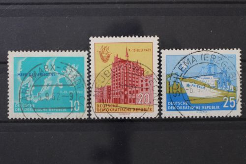 DDR, MiNr. 898-900, zentrisch gestempelt