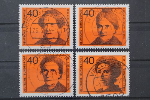 Deutschland (BRD), MiNr. 791-794, zentrisch gestempelt