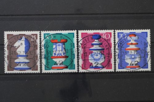 Deutschland (BRD), MiNr. 742-745 zentrisch Oberhausen, gestempelt