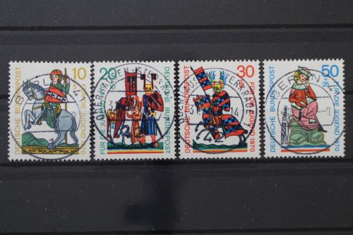 Deutschland (BRD), MiNr. 612-615, zentrisch gestempelt