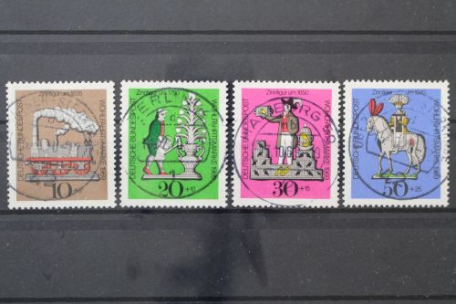 Deutschland (BRD), MiNr. 604-608, zentrisch gestempelt